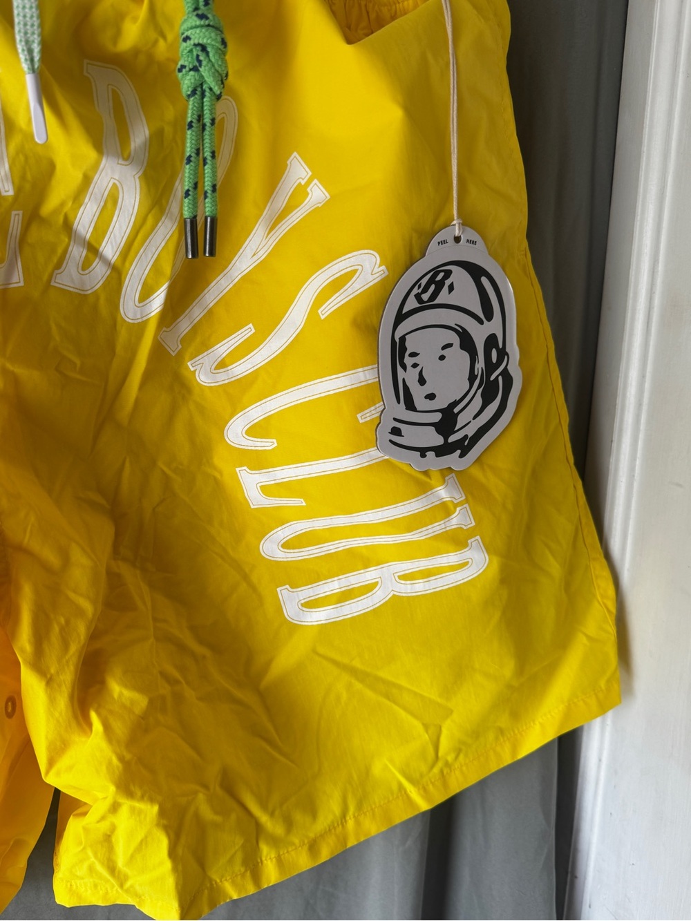 Billionaire Boys Club Bright Yellow Shorts